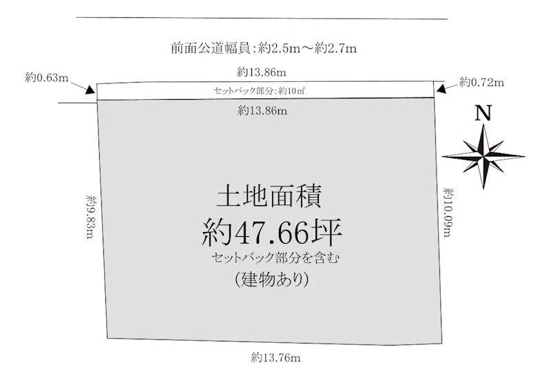 【会員限定】箕面市桜井2丁目 土地 建築条件なしなので、お好きなハウスメーカーで建築可能です！